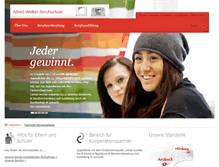 Tablet Screenshot of berufsausbildungswerk.de